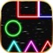 A colorful neon dash game and new challenges