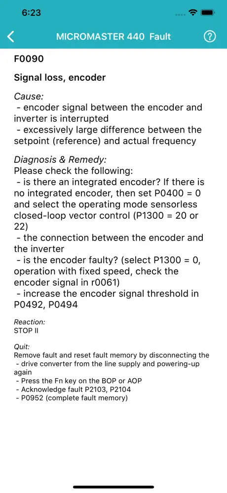 sDrives - VFD help