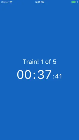 Game screenshot Blue Interval Timer mod apk