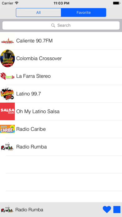 Screenshot #2 pour Radio Salsa