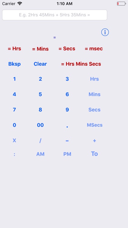 Time Calculator - Simple