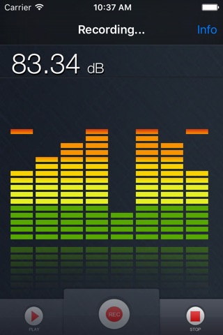 dBSoundMeter Pro screenshot 3