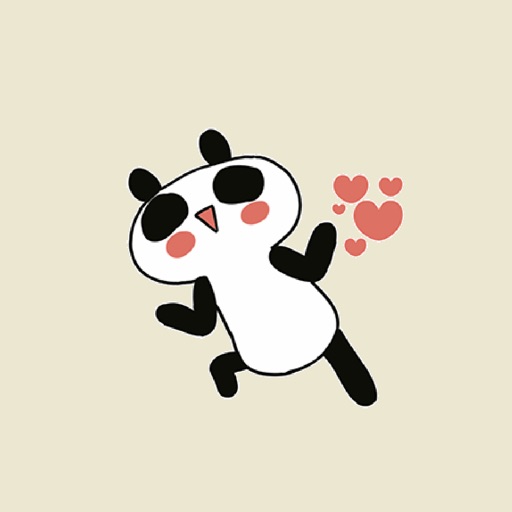 Panda Punny Animated Bear icon