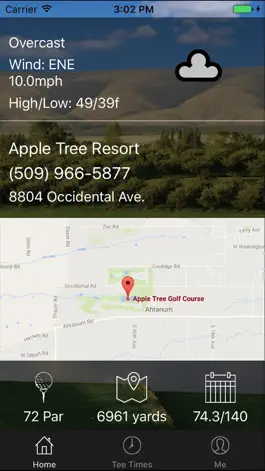 Game screenshot Apple Tree Golf tee Times apk