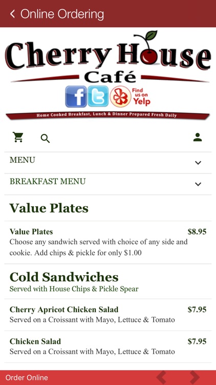 17 Cherry house cafe order online ideas