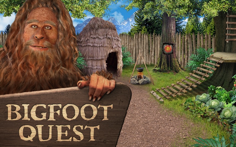 bigfoot quest lite. iphone screenshot 1