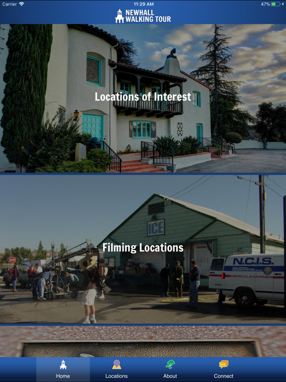 Newhall Walking Tour iPad screenshot 5 - Travel app
