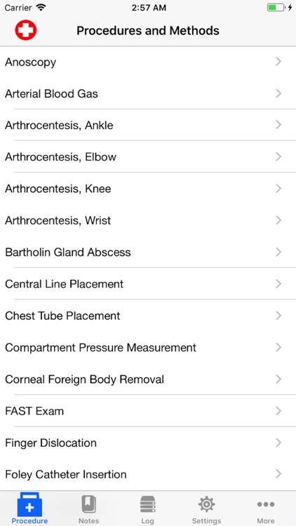 procedure app