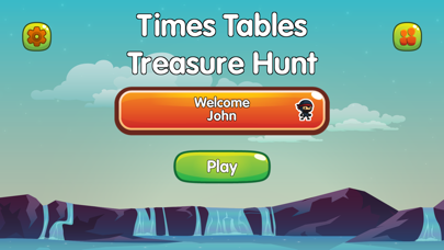 Screenshot #1 pour Times Tables Treasure Hunt