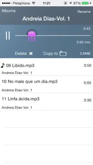 jellyfish music player iphone screenshot 2