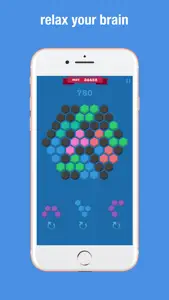 Hexagon Match Geometry Puzzle screenshot #7 for iPhone