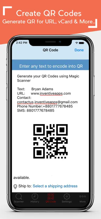 Barcode Scanner - QR Scanner: Screenshot 3 von 4