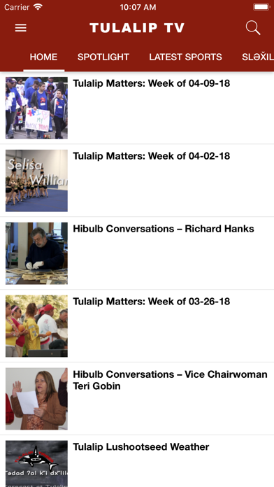 TulalipTV Screenshot 1 - AppWisp.com TulalipTV Screenshot 1 - AppWisp.com