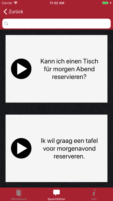 Accio: Dutch-German Screenshot
