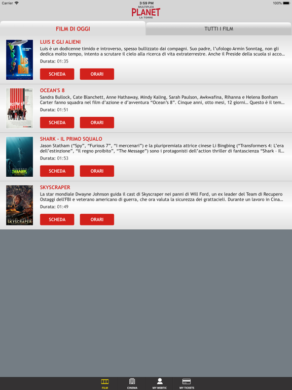 Screenshot #4 pour Webtic Planet La Torre Cinema