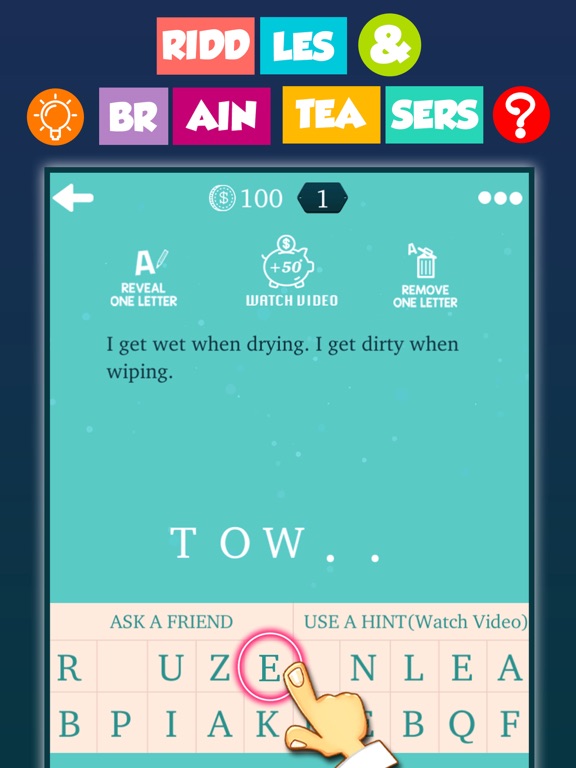 Screenshot #4 pour Riddles & Brain Teasers Quiz
