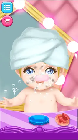 Game screenshot Baby Face Painting Salon apk