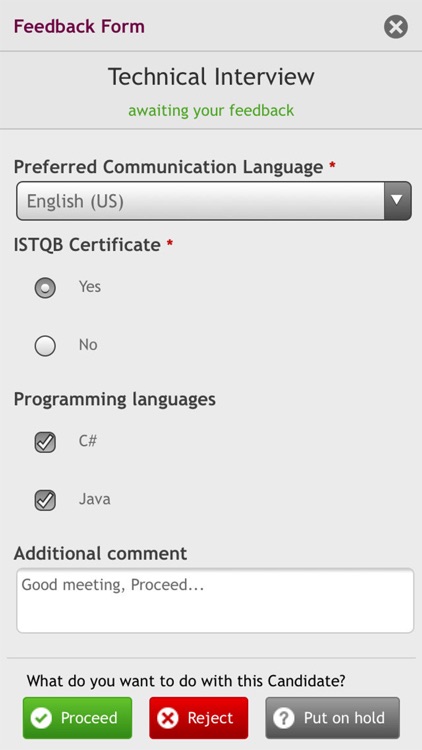 Lumesse TalentLink screenshot-4