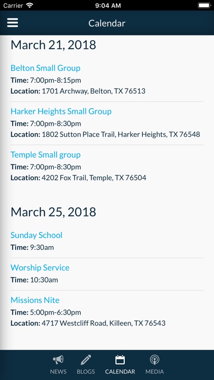 Killeen Bible Church screenshot-4