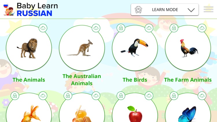 Baby Learn - RUSSIAN