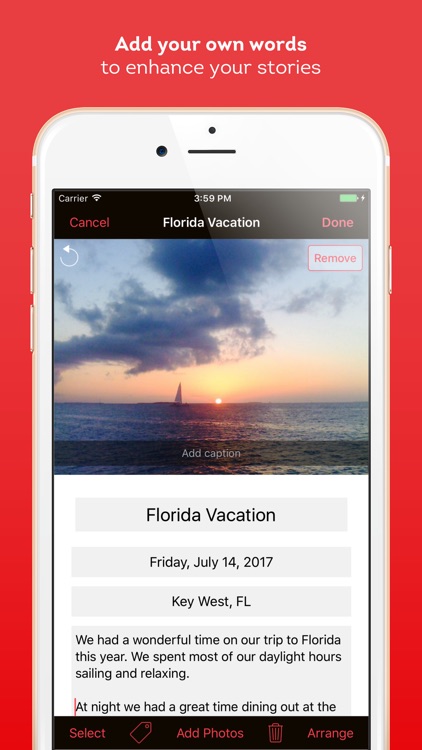 Timebox Photo Journal