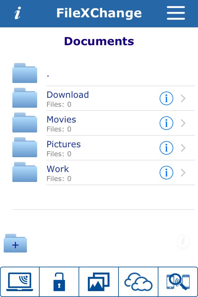 FileXChange - file manager screenshot 2