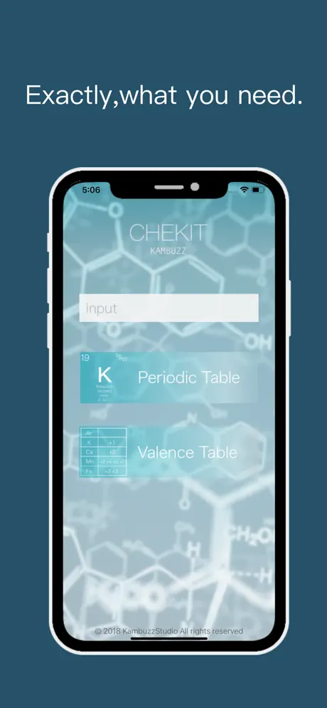 Chekit-Chemistry kit