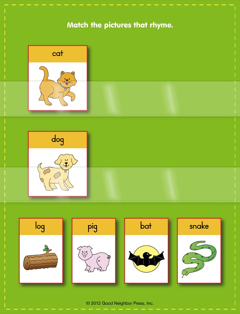 Pocket Charts! Rhyming Words screenshot 2