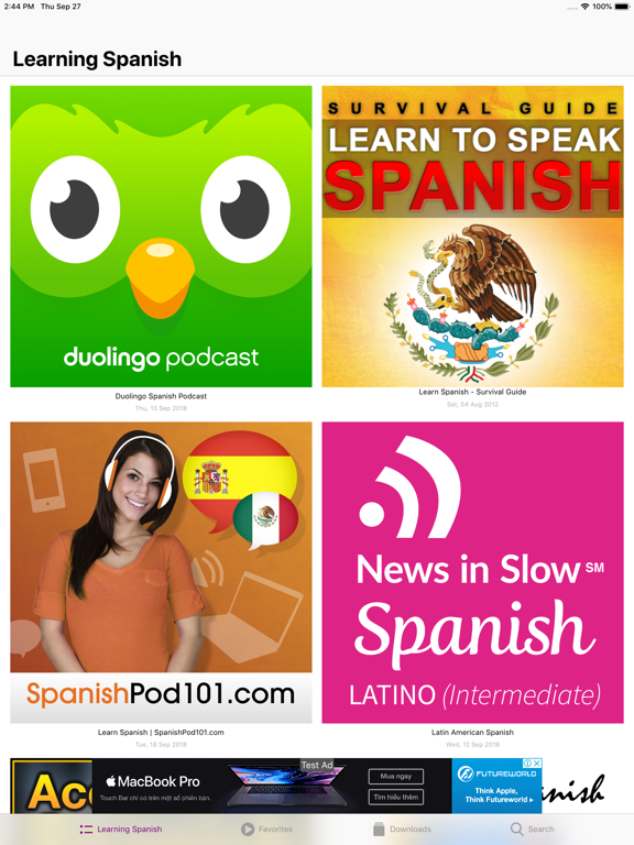 Screenshot #4 pour Learning Spanish Course
