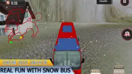 Game screenshot Bus Drive Snow Simulator mod apk