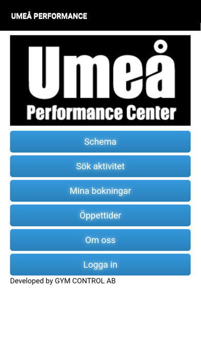 Screenshot #1 pour Umeå Performance Center