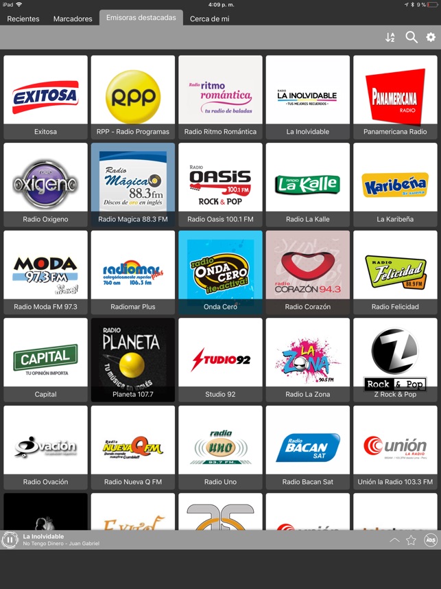 Radios de Perú: Radio en Vivo en App Store