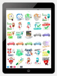 Learn to Drive Sticker Pack ipad bilder 2