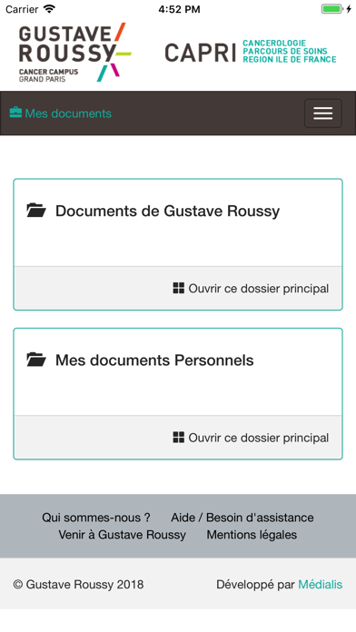 Screenshot #2 pour CAPRI – Gustave Roussy