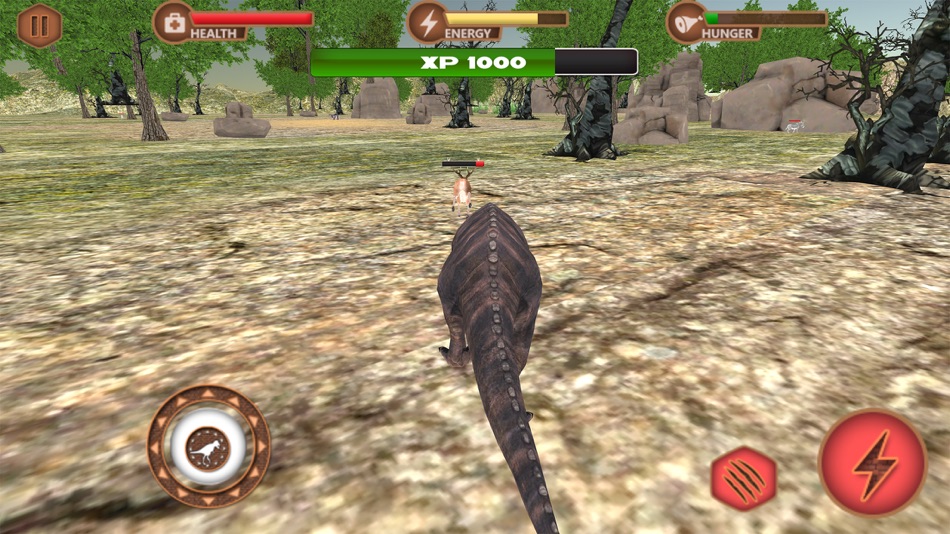 #3. Dinosaur Attack: Survival Game (iOS) Podle: Muhammad Razzak