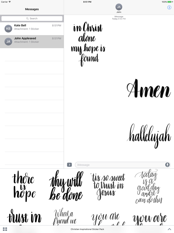 Screenshot #5 pour Christian Inspiration Stickers