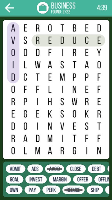 Word Search Words Scramble screenshot 3