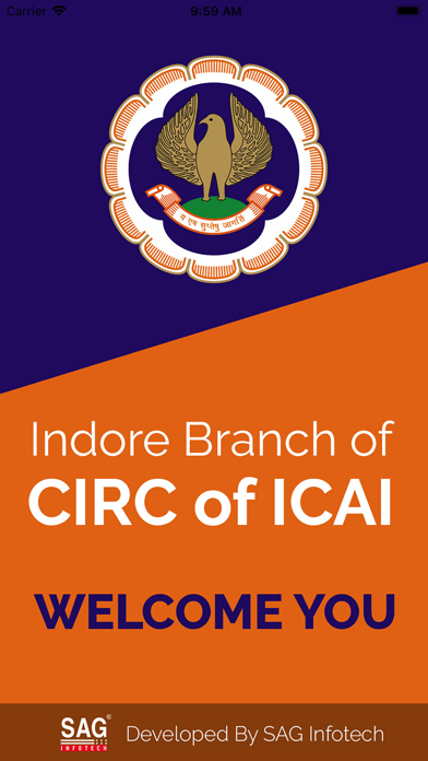 How to cancel & delete Indore Branch (CIRC of ICAI) from iphone & ipad 1
