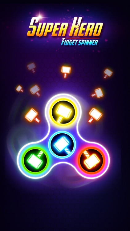 SuperHeroes Fidget Spinner screenshot-4