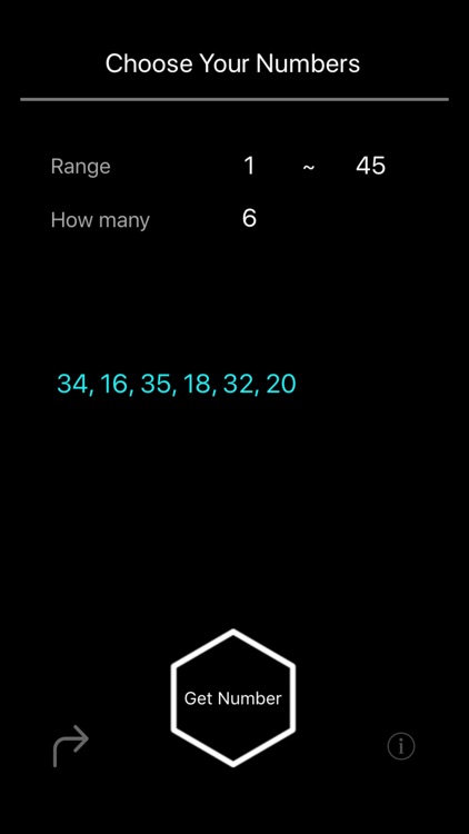 Lucky Number Chooser