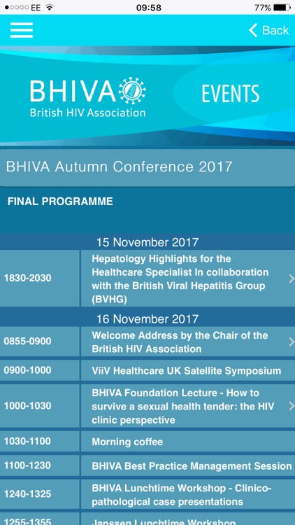 BHIVA Conferences screenshot-3