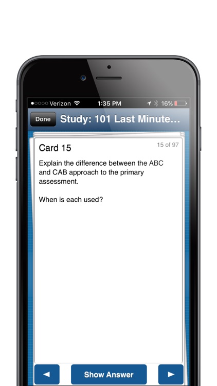 101 Last Minute Study Tips EMT