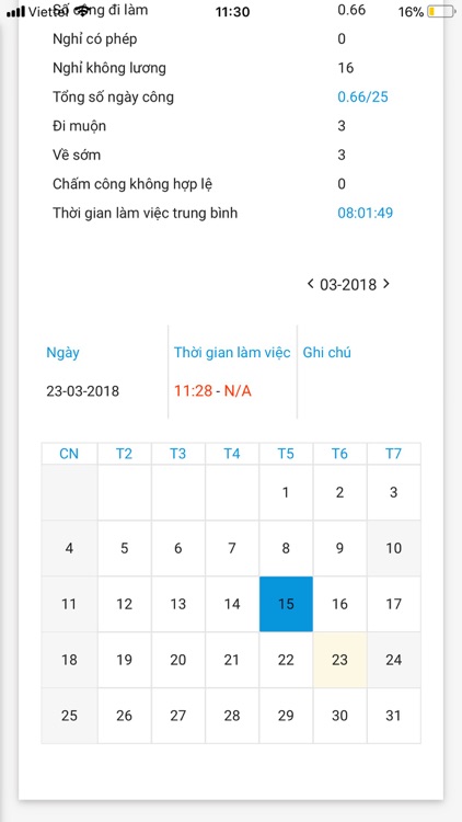 WISAMI - Chấm công online screenshot-9