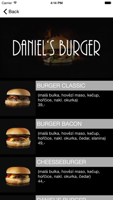Daniel's Burger screenshot 3