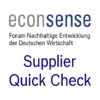 econsense Supplier Quick Check