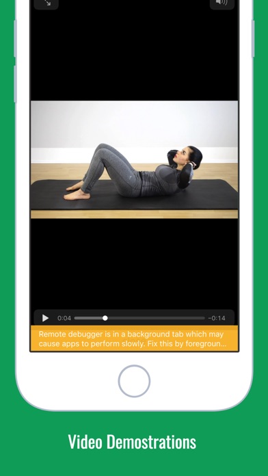 Abs and Back Core Workout screenshot 3