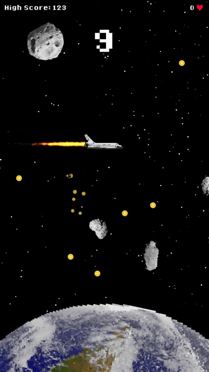 Deadly Space: Avoid Asteroids