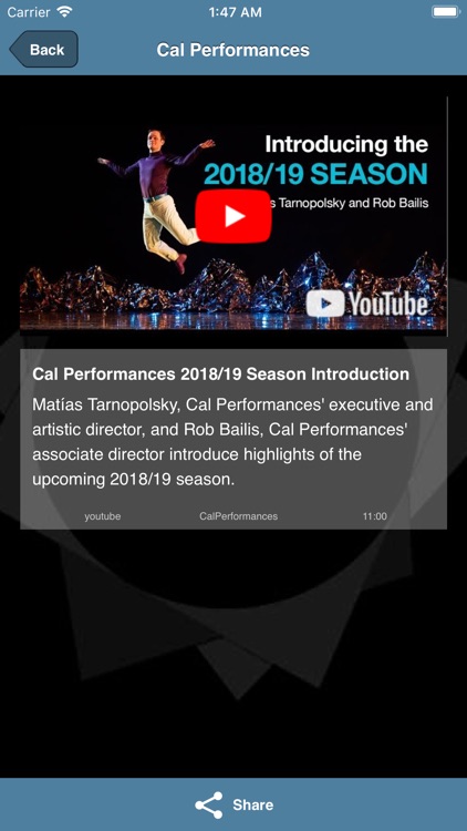 Cal Performances screenshot-3