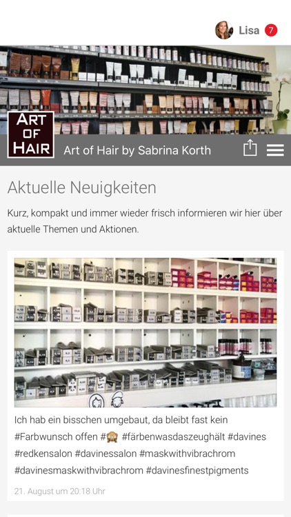 Art of Hair by Sabrina Korth