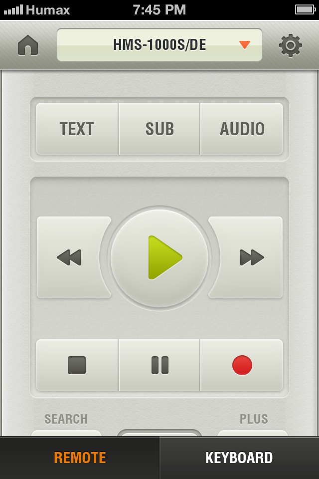 HUMAX Remote screenshot 2